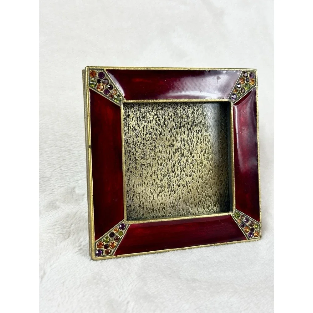 Jay Strongwater Leland Pave Swarovski Crystal Corner 2.75